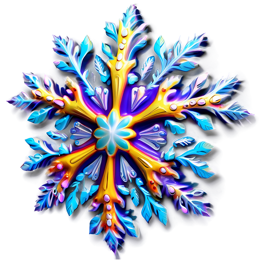 Whimsical Snowflake Creation Png 04292024