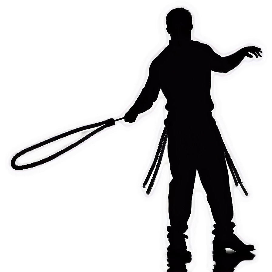Whip Silhouette Vector Png Chr