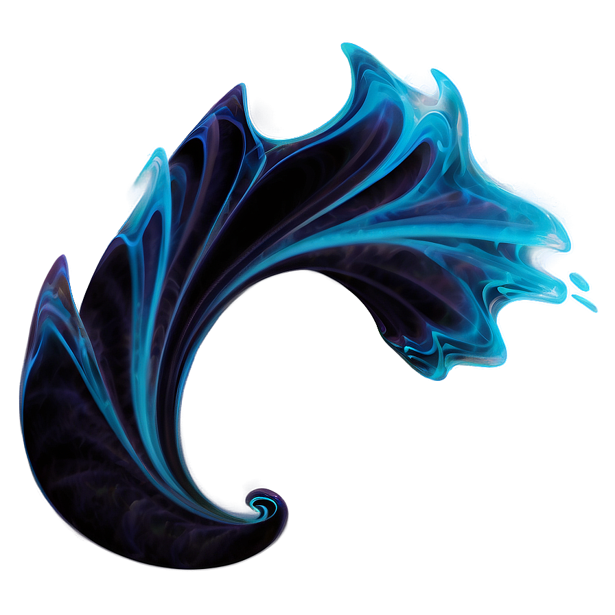 Whirling Dark Magic Smoke Png Cli59