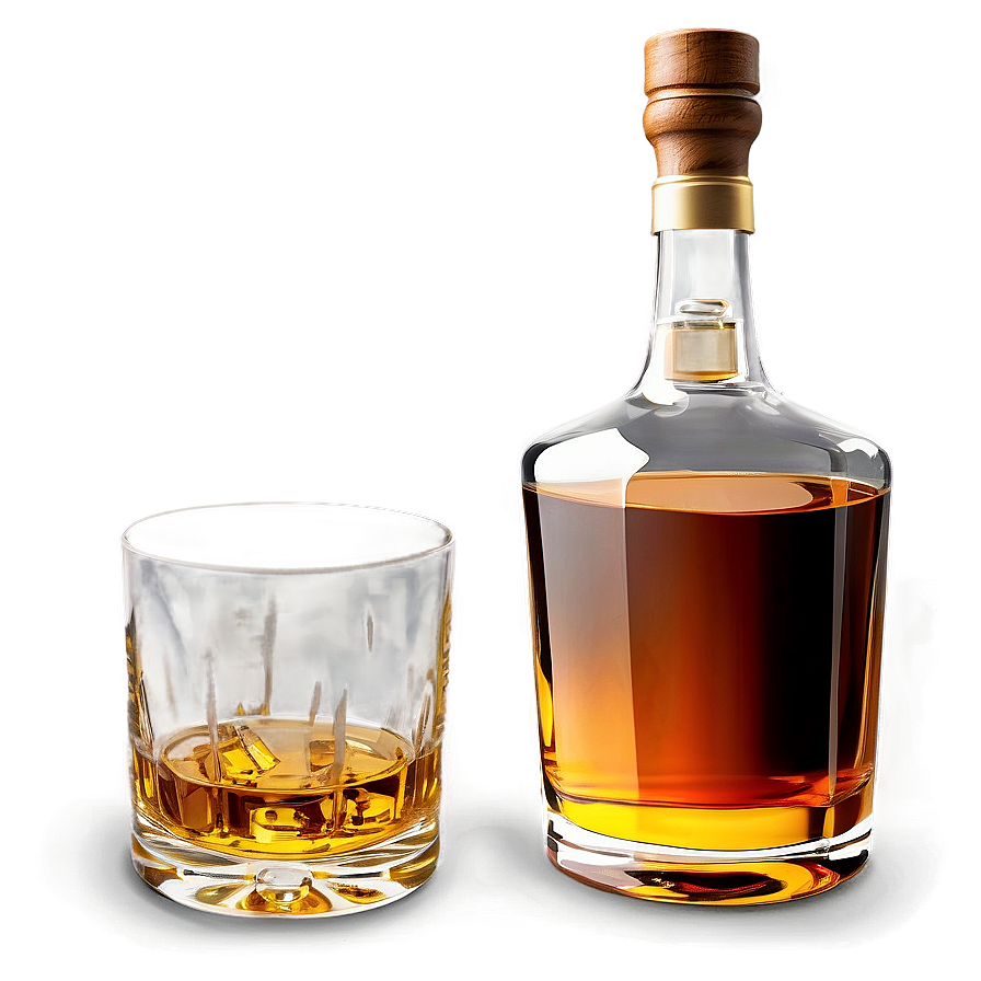 Whiskey Bottle Clipart Png 06212024