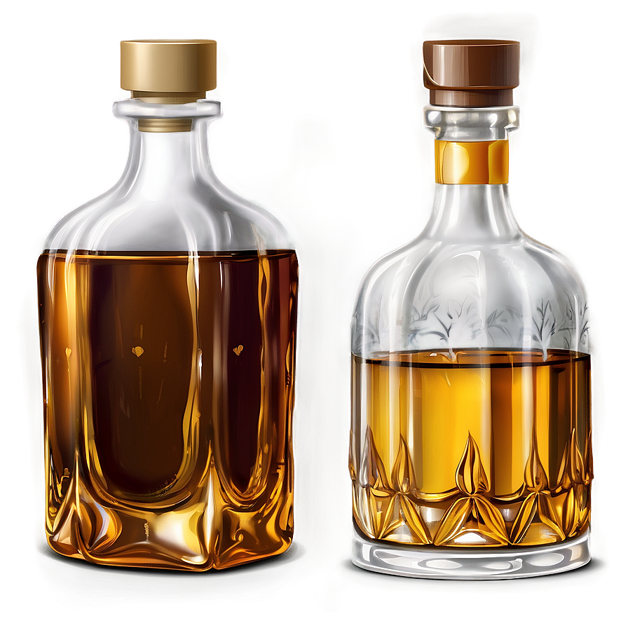 Whiskey Bottle Drawing Png Qym