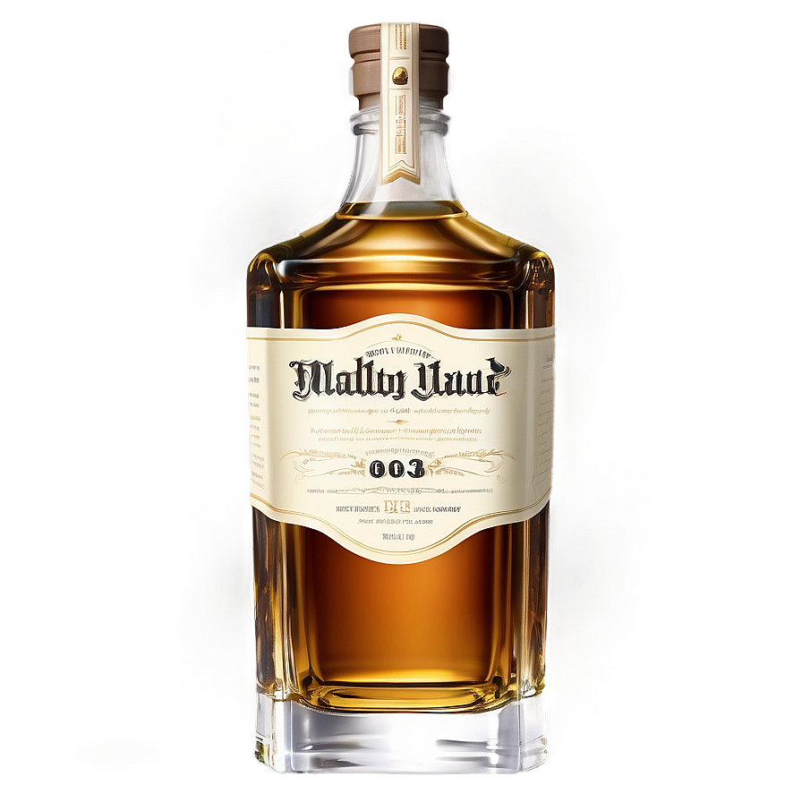 Whiskey Bottle Sketch Png 61