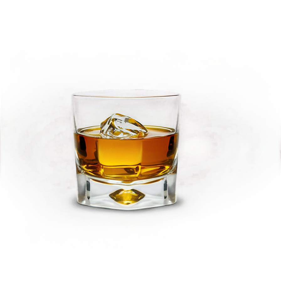 Whiskey Glass In Bar Png 36