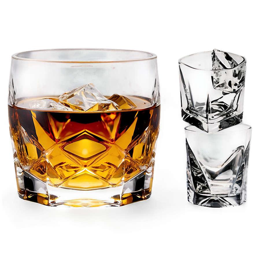 Whiskey Glass Set Png Gkl28