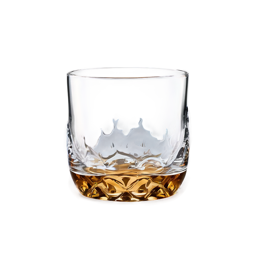 Whiskey Glass With Oak Background Png Hmy