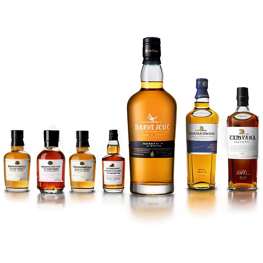 Whisky Collection Display Png Yjr