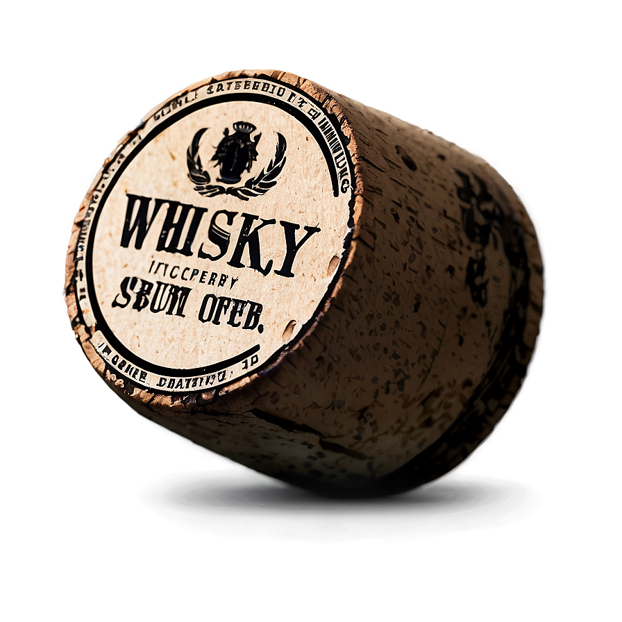 Whisky Cork Seal Png 06262024