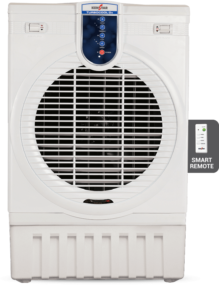 White Air Coolerwith Remote Control