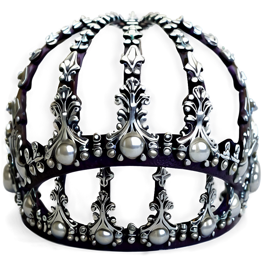 White And Silver Crown Png 06252024