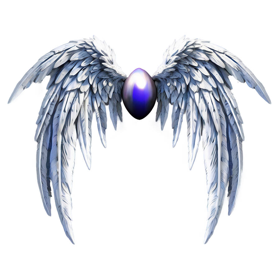 White Angelic Essence Wings Png Btk64