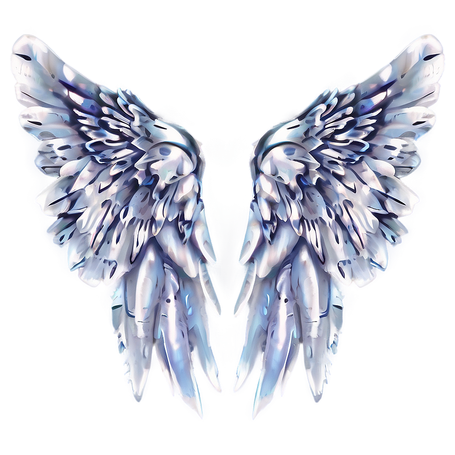 White Angelic Essence Wings Png Qxk60