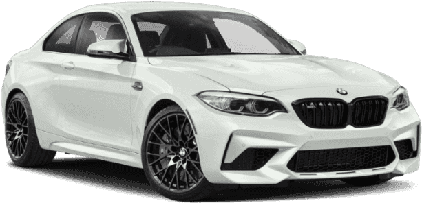 White B M W M2 Competition Side View