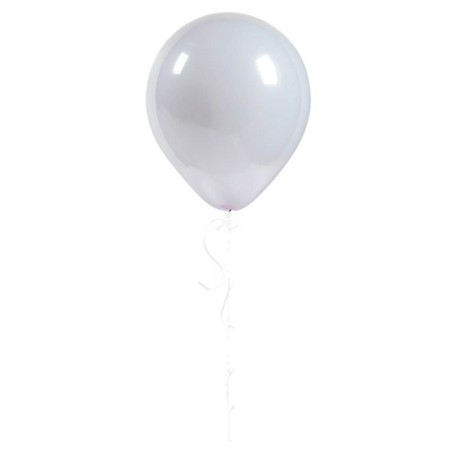 White Balloons Png 66