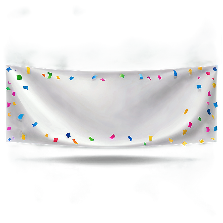 White Banner Clipart Png 34