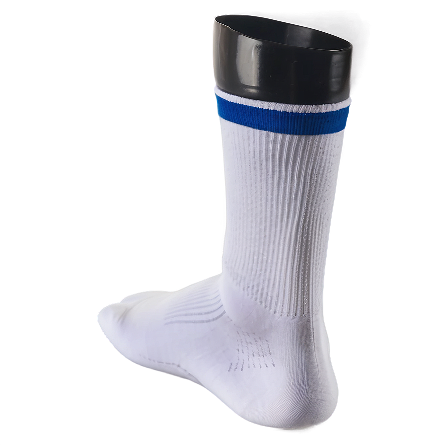 White Basketball Socks Png Agr