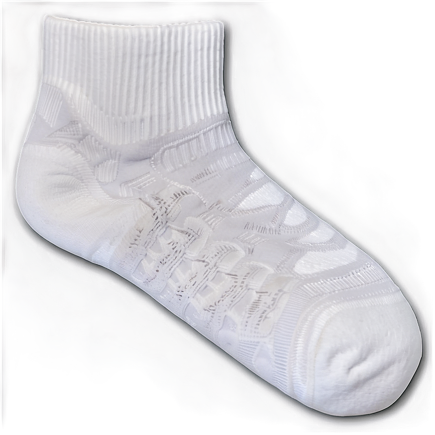 White Basketball Socks Png Hhr