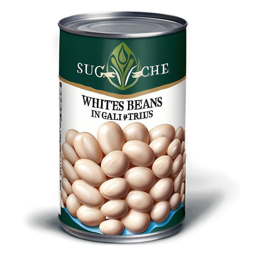 White Beans Can Png Ygy44