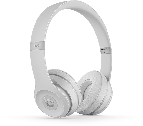 White Beats Solo3 Wireless Headphones