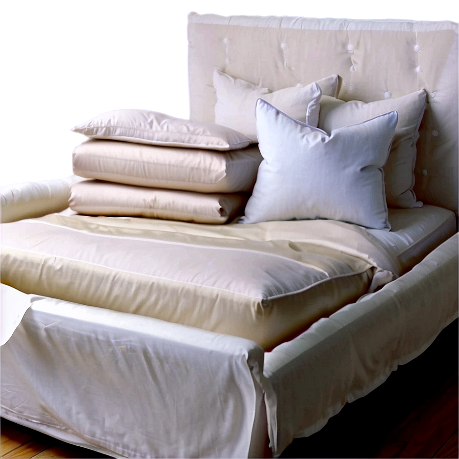 White Bed For Small Space Png 61