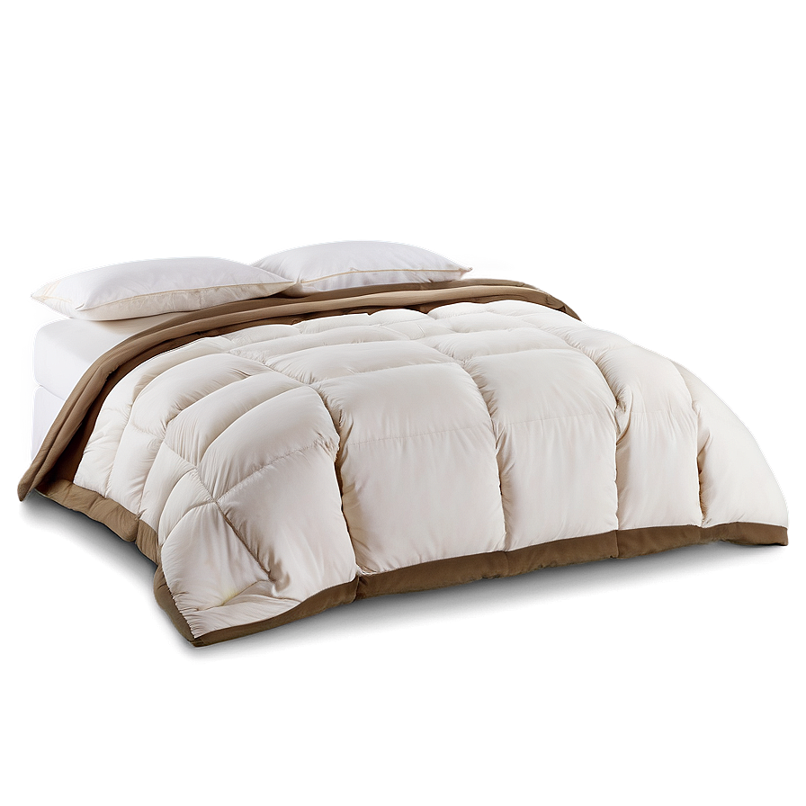 White Blanket For Bed Png 06282024