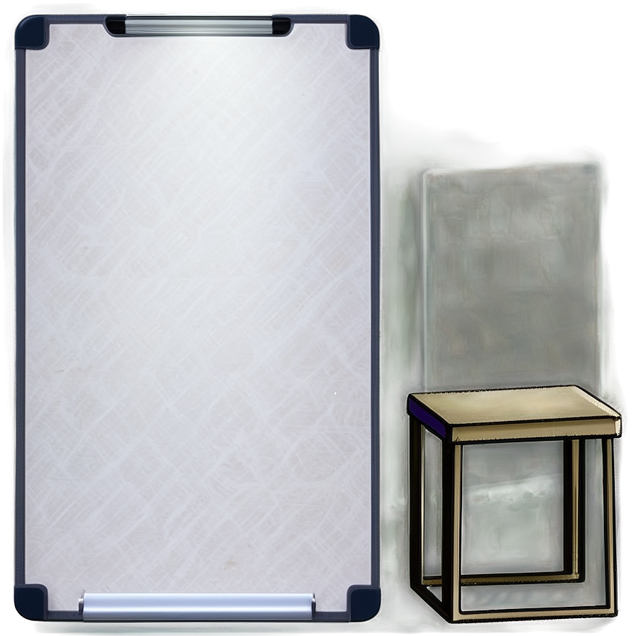 White Board Table Png Vsd