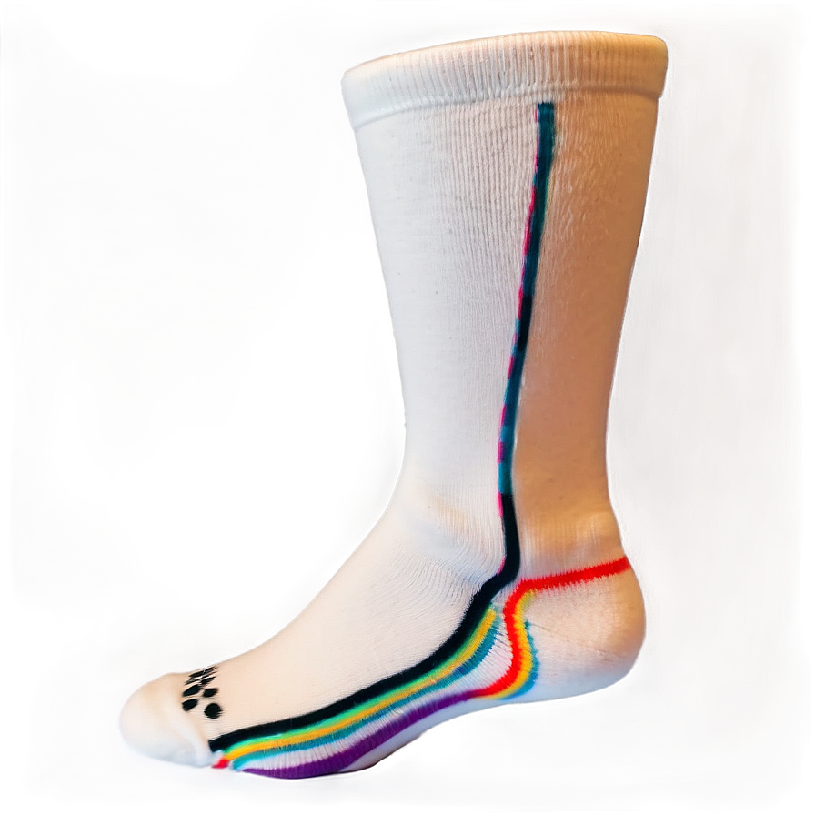 White Boot Socks Png Vag46