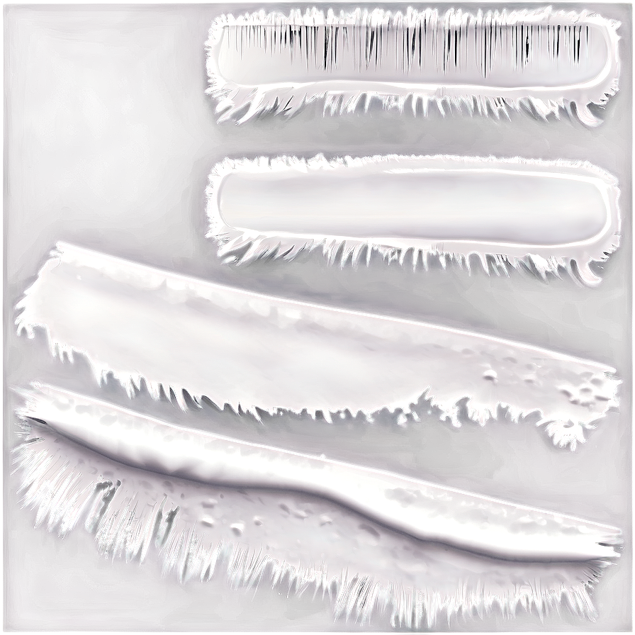 White Brush Stroke Banner Png Agg75