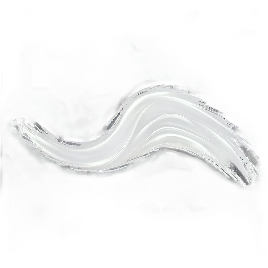 White Brush Stroke Design Png Hmp95