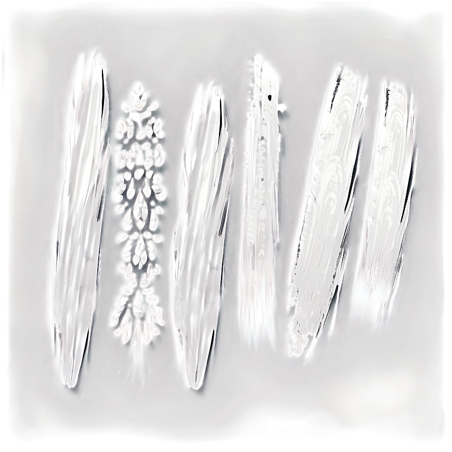 White Brush Stroke For Patterns Png Apq