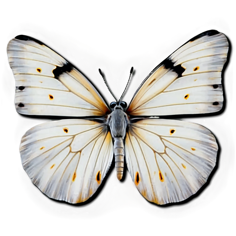 White Butterfly On White Png 69