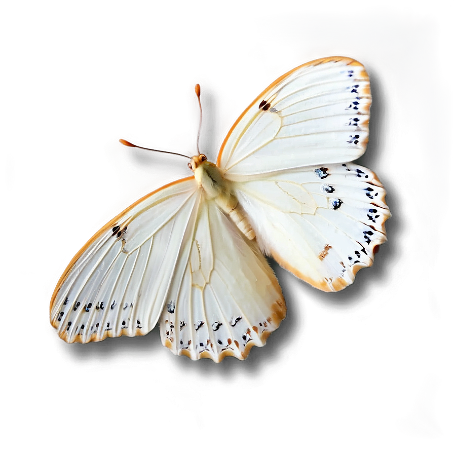 White Butterfly On White Png Fql33