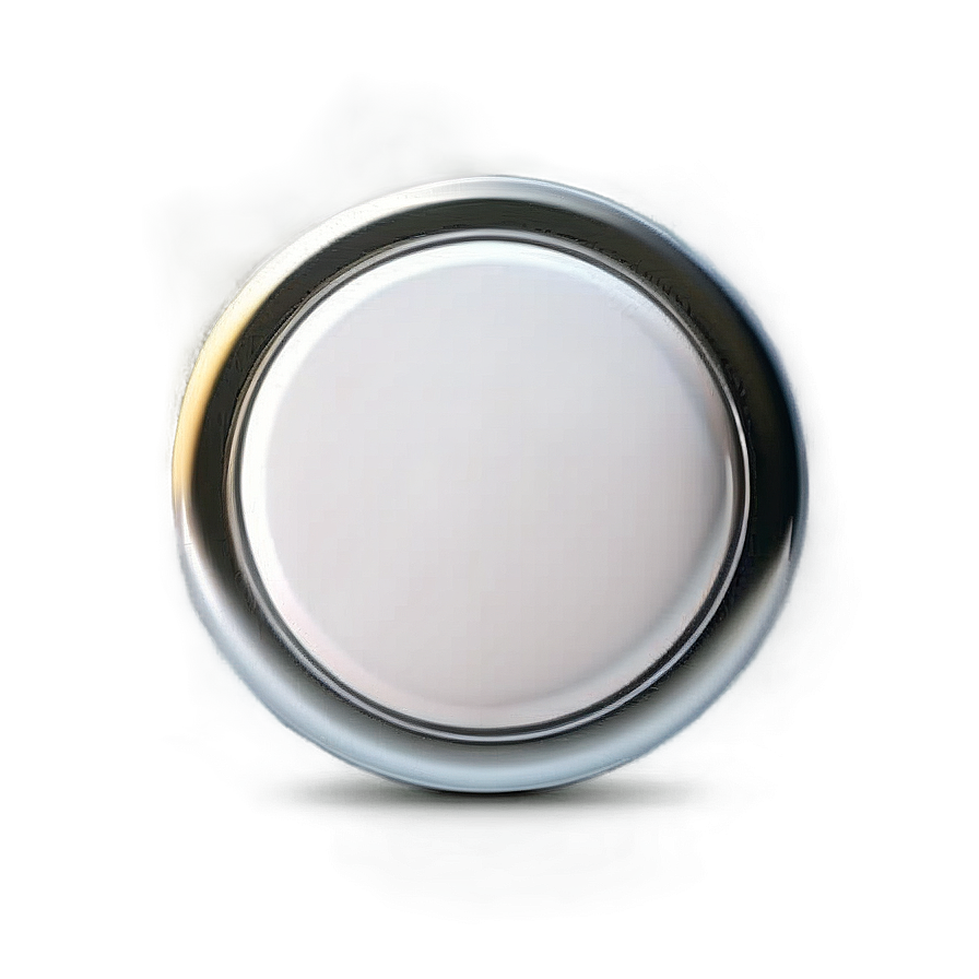 White Button Badge Png Ilp