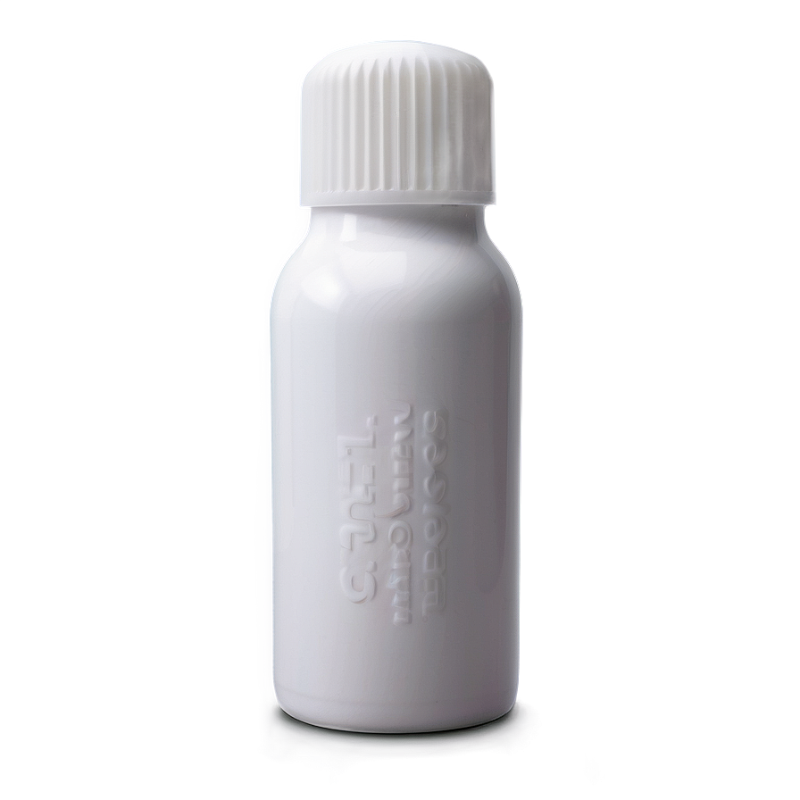 White Capsule Bottle Png Mxs87