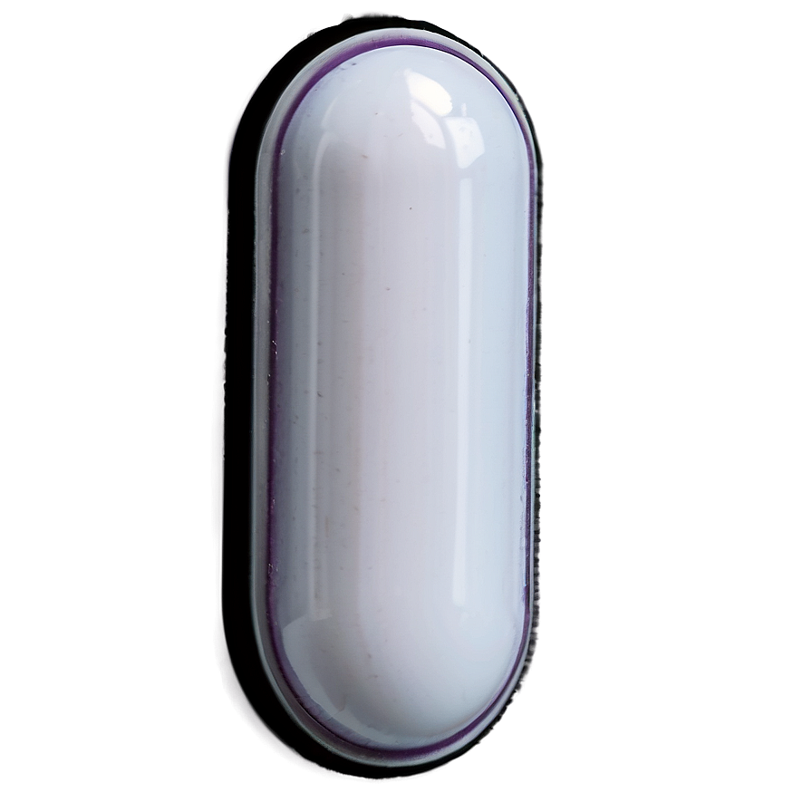 White Capsule Closeup Png 06282024