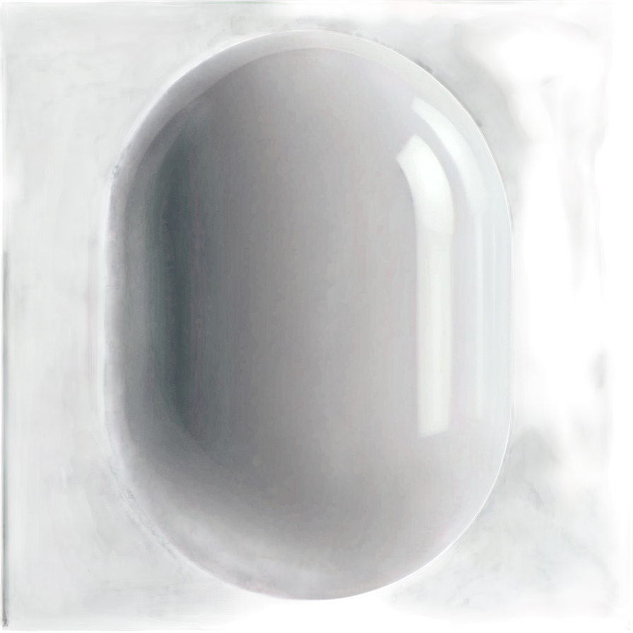 White Capsule For Mockup Png 22