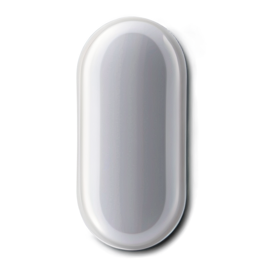 White Capsule No Label Png Cah18