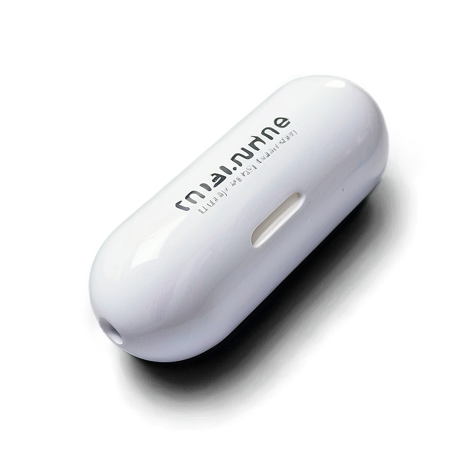 White Capsule With Text Png Wyo10