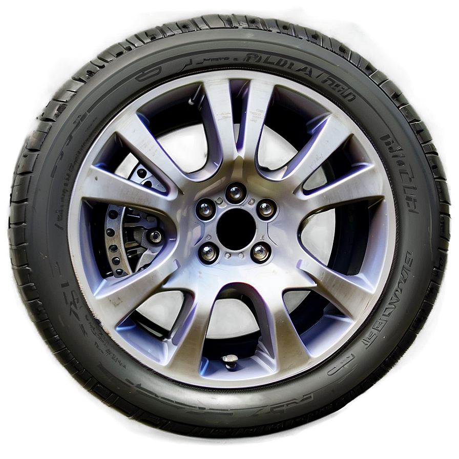 White Car Wheel Png 38