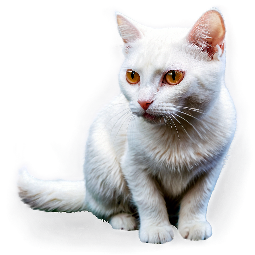 White Cat Png Ayo