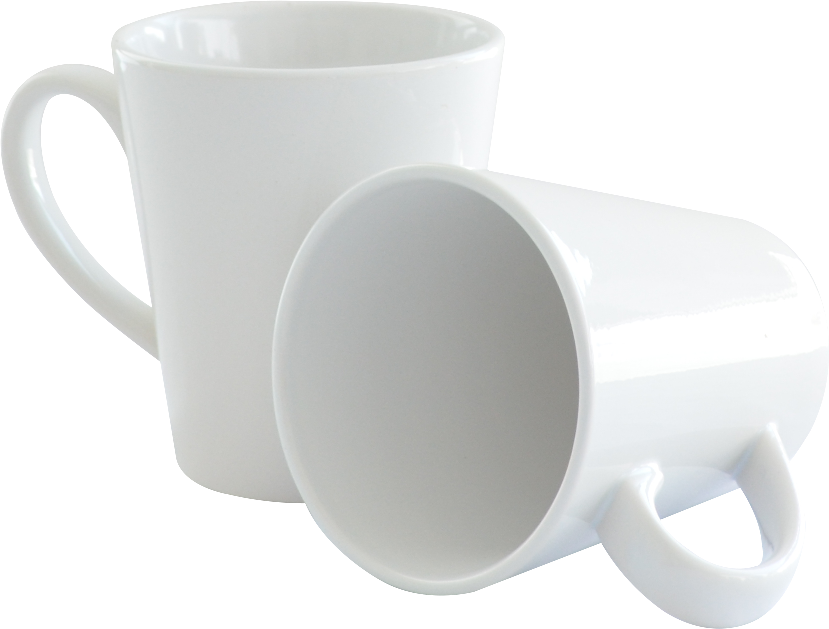 White Ceramic Coffee Mugs