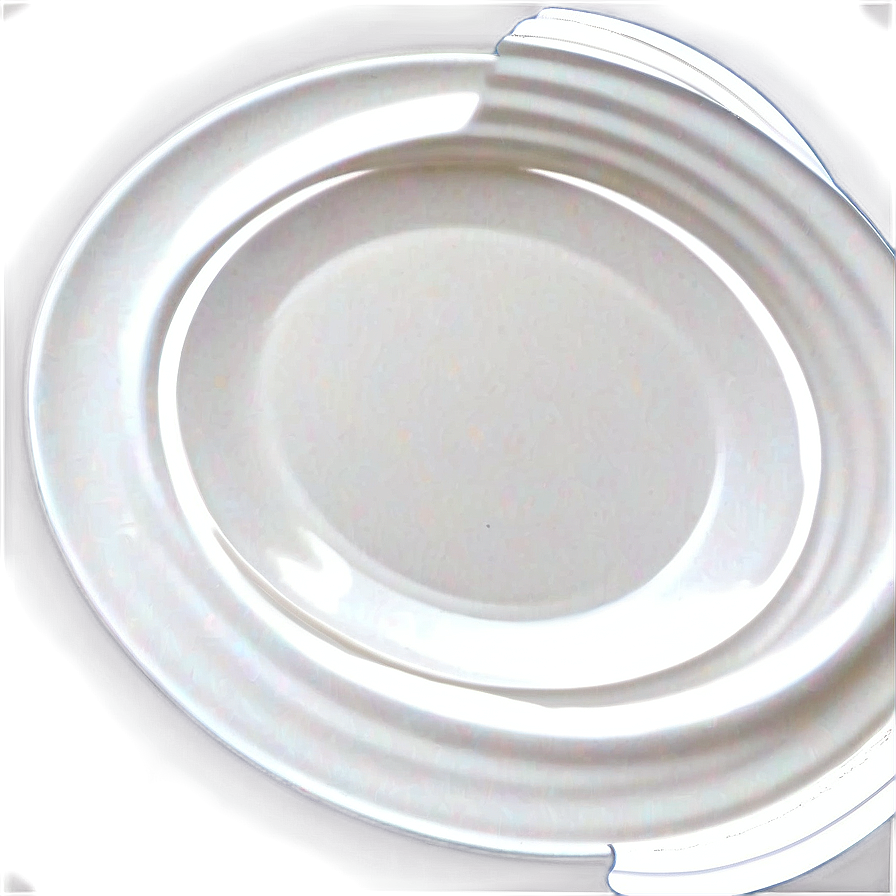 White Charger Plate Png 06212024