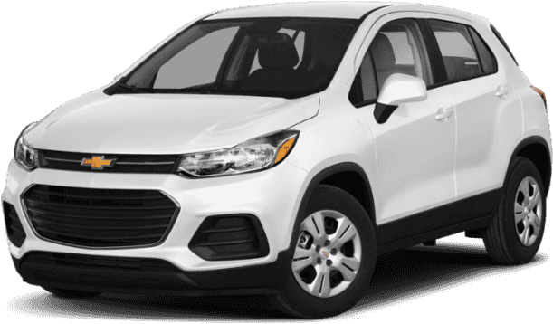 White Chevrolet Trax S U V Profile View