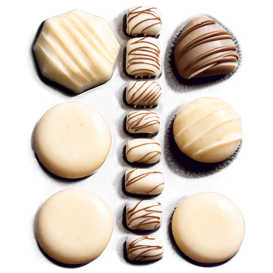 White Chocolate Assortment Box Png 06212024