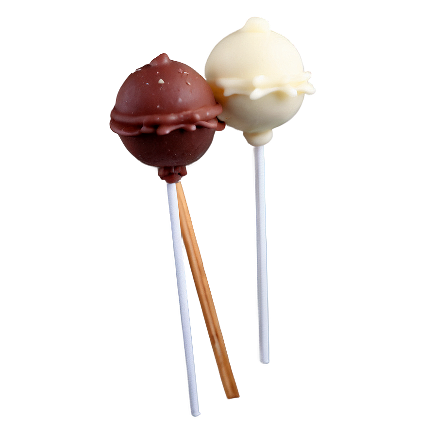 White Chocolate Cake Pops Png 35