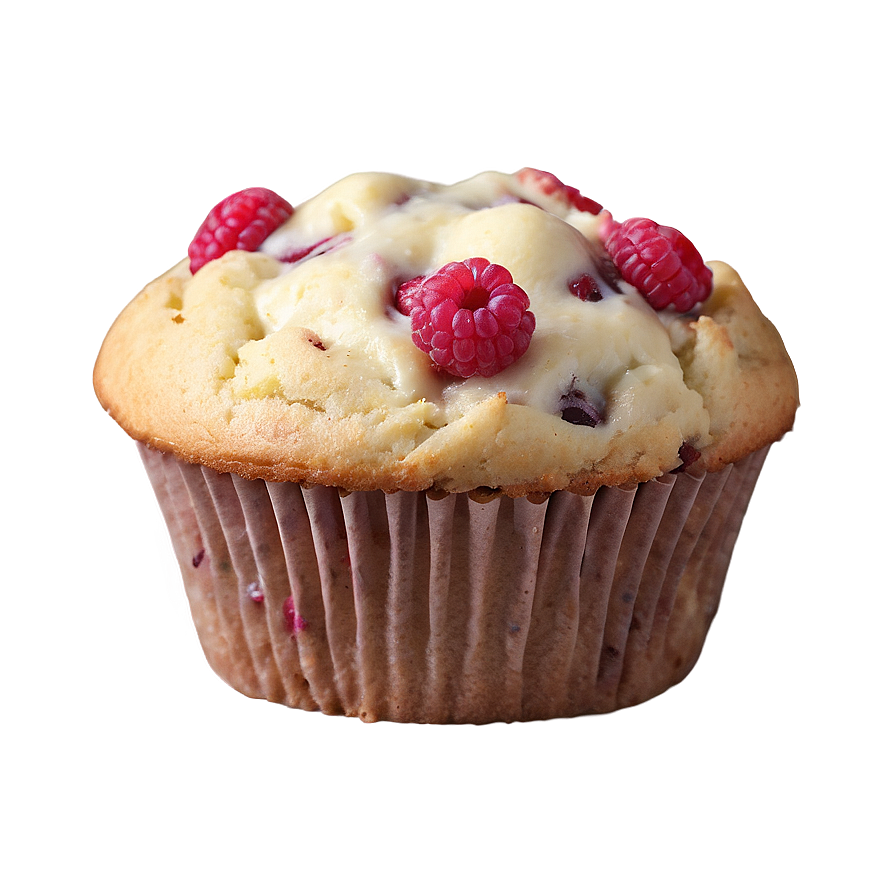 White Chocolate Raspberry Muffin Png 06262024