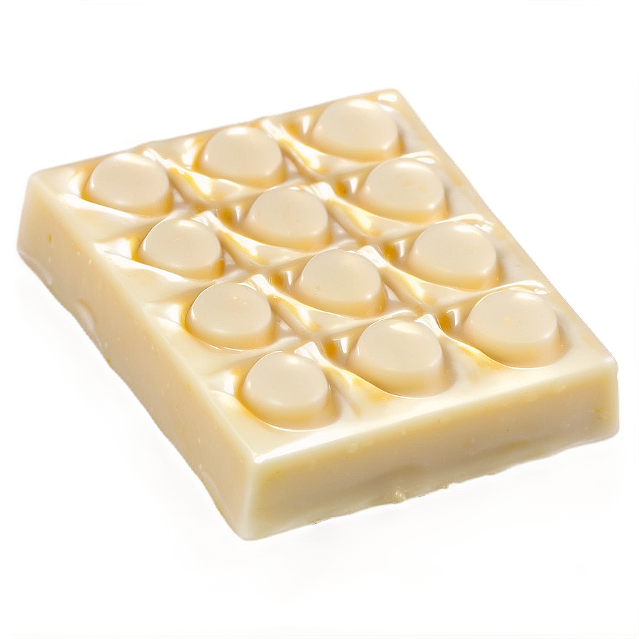 White Chocolate Square Png 06272024