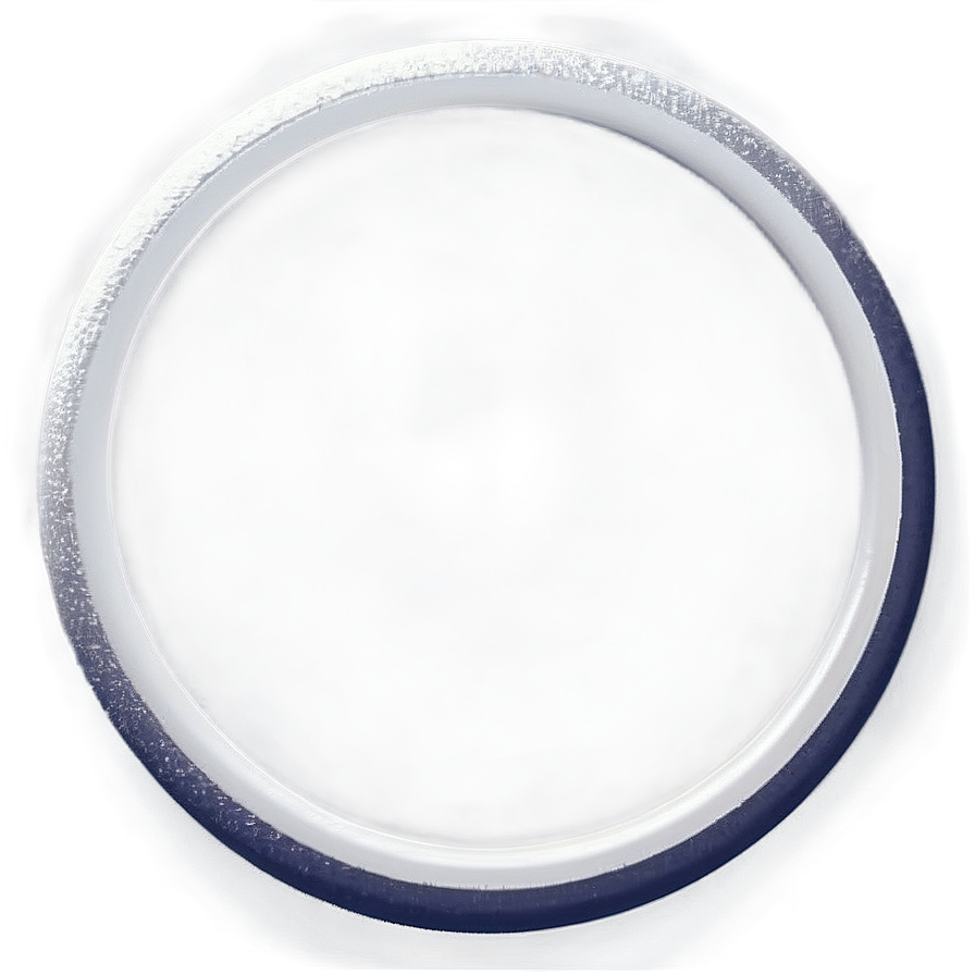 White Circle For Creative Projects Png 05042024