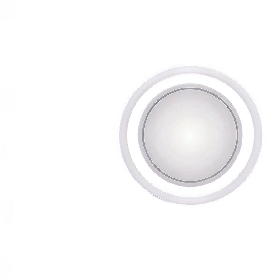 White Circle For Logo Png Rdy