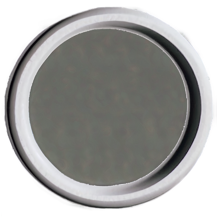 White Circle Frame Png Tyw