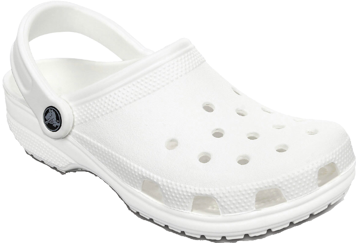 White Classic Croc Sandal